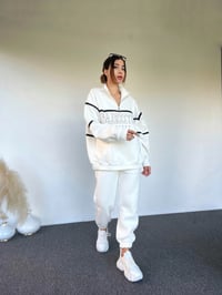 Beyaz Oversize Sweatshirt GausSWEATSHIRTGU00538