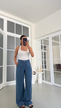 Mavi Yıkamalı Tencel Denim Pantolon GAUS-01786GAUSDENİM PANTOLONGAUS-01786