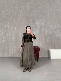 Penole Haki Kırışık Tensel EtekGausETEKGU100706