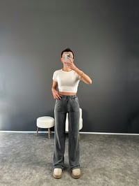 Meira Eskitme Yüksek Bel Eşofman AltıGausPANTOLONGU004136