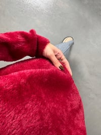 Same Bordo Yarım Balıkçı Yaka Kırçıllı KazakGausKAZAKGU00903819