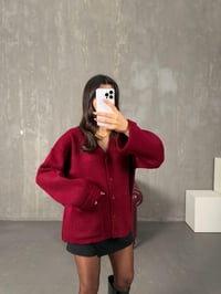 Brone Bordo Cepli Pinterest Triko HırkaGausHIRKAGU100133