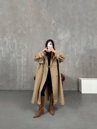 Jordi Vizon Kuşaklı TrençkotGausTRENÇKOTGU100959