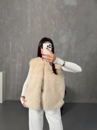 Tilly Taş Peluş Astarlı Kürk YelekGausYELEKGU00904326