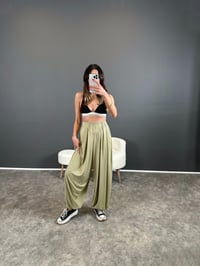 Leny Antrasit Modal Şalvar Pantolon GausPANTOLONGU004371