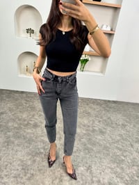 Terra  Füme Yıkamalı Mom JeanGausPANTOLONGU00903592