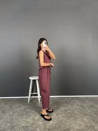 Viro Bordo İthal Kumaş Harem Pantolon Bluz İkili TakımGausTAKIMGU008678