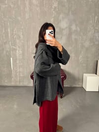 Rase Antrasit Atkılı HırkaGausHIRKAGU00903858