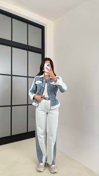 Mavi ZR Muadil Denim Karışımlı Takım GAUS-00198GAUSTAKIMGAUS-00198