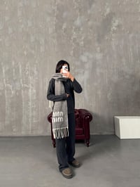 Versa Antrasit Selanik Kumaş Kazak Pantolon TakımGausTAKIMGU00904400