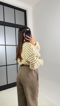 Vizon Kuşaklı Süet Pantolon GAUS-00829GAUSPANTOLONGAUS-00829