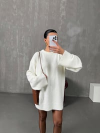 Arow Ekru Triko Oversize KazakGausKAZAKGU10083