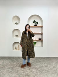 Orse Leopar Desenli Kırçıllı Astarlı KabanGausKABANGU00903568