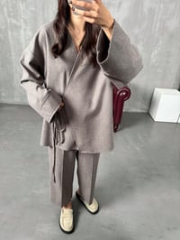 Drex Kahve Yumuşak Kaşe Kimono TakımGausTAKIMGU00903811