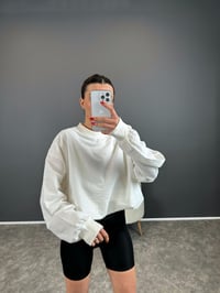 Beyaz Paraşüt Basic SweatGausSWEATSHIRTGU004348