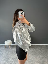 Boia Metalik Taşlı Ceket GausCEKETGU002479