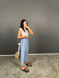 Solvit Açık Mavi Havuç Model Rahat PantolonGausPANTOLONGU008357