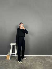 MD Siyah Muadil Triko İkili TakımGausTAKIMGU008922