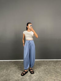 Mey Mavi Modal Kumaş PantolonGausPANTOLONGU008525