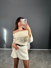 Rodeo Taş Madonna Yaka Yumoş Elbise GausELBİSEGU004088