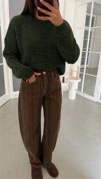 Kiremit ZR Model Şeritli Jean GAUS-02374GAUSDENİM PANTOLONGAUS-02374