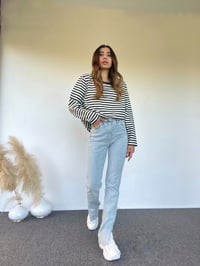 Çizgili Basic SweatshirtGausSWEATSHIRTGU00518