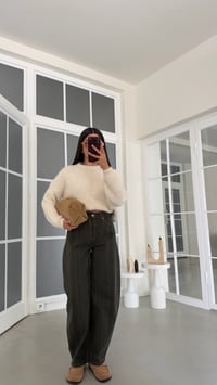 Yeşil ZR Model Şeritli Jean GAUS-02374GAUSDENİM PANTOLONGAUS-02374