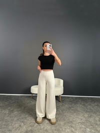 Ekru Triko PantolonGausPANTOLONGU004206