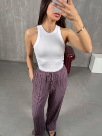 Mürdüm Bürümcük Pantolon Gaus00067GausPANTOLONGU1001154