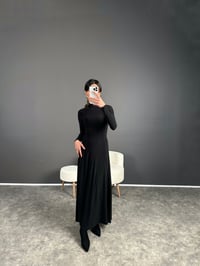 Elita Balıkçı Yaka Maxi Boy Elbise GausELBİSEGU004198