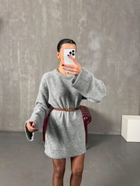 Arow Gri Triko Oversize KazakGausKAZAKGU10082