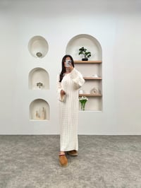 Vivet Ekru Örgülü Triko ElbiseGausELBİSEGU00903509