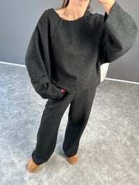 Kylie Siyah Teddy Buklet İkili TakımGausTAKIMGU002414