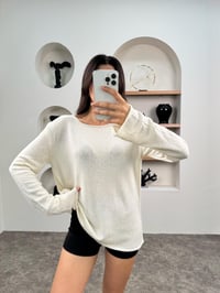 Lizy Ekru MD Muadil İnce Triko KazakGausKAZAKGU009026