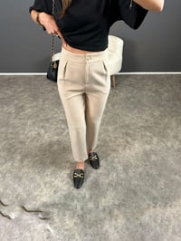 Taş Havuç Kesim Kemersiz PantolonGausPANTOLONGU004454