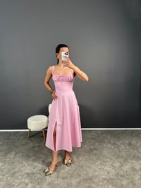 Pembe Pinterest Viral ElbiseGausELBİSEGU007277