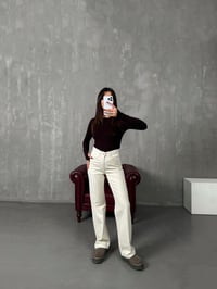 Revin Taş ZR Model Wide Leg JeanGausDENİM PANTOLONGU10061