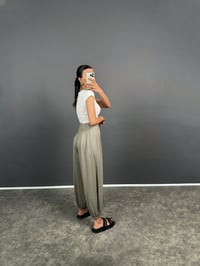 Mey Soft Haki Modal Kumaş Pantolon GausPANTOLONGU008523