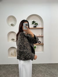 Sita Leopar Astarlı Düğmeli CeketGausCEKETGU00903697
