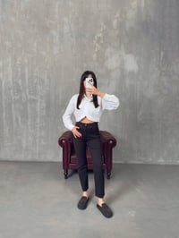 Rick Acı Kahve ZR Kesik Paça Mom JeanGausDENİM PANTOLONGU00904319