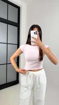 Pembe Basic Tshirt Gaus00583GausTSHIRTGU1002361