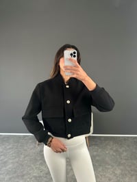 RD Siyah Bomber Kaşe Ceket GausCEKETGU002627