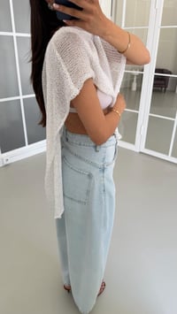 Buz Mavi Balon Tencel Denim Pantolon GAUS-01685GAUSDENİM PANTOLONGAUS-01685