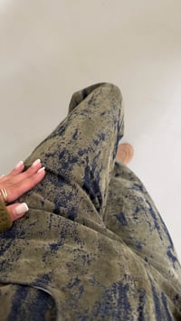 Yeşil ZR Model Kadife Tasarım Jean GAUS-02170GAUSDenim PantsGAUS-02170
