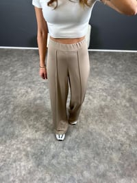 Cleo Açık Vizon Bol Kesim Modal Kumaş PantolonGausPANTOLONGU004511