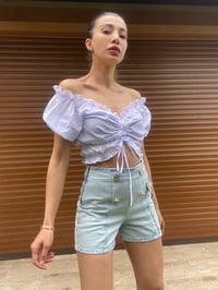 Denim Gold Zımba Düğmeli ŞortGausŞORTGU00351