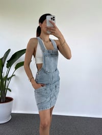 Denim Salopet Elbise GausELBİSEGU001151