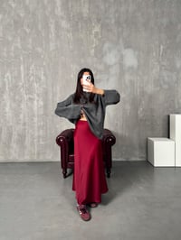 Oliv Bordo Maxi Saten EtekGausETEKGU00903992