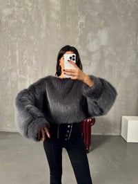 Evas Füme Muadil Kürk SweatGausSWEATSHIRTGU00903942