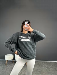 California Gri Eskitme SweatshirtGausSWEATSHIRTGU002561